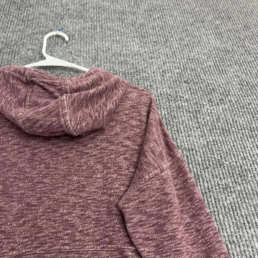Carhartt Hoodie Womens S Purple Cotton Polyester Relaxed Fit Workwear Casual